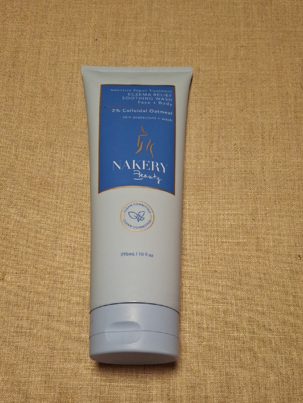 Nakery Beauty Eczema Relief Soothing Wash Face And Body 10fl Oz